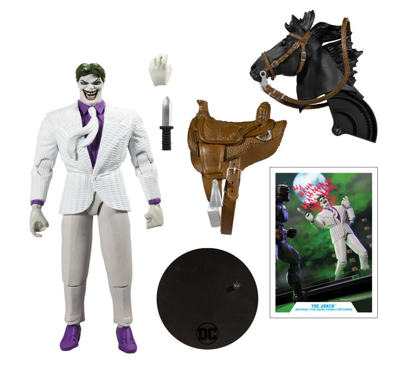 [BUNDLE] McFarlane Toys DC Batman: The Dark Knight Returns Wave 1 (Collect to Build: Batman's Horse) [with Platinum Robin]