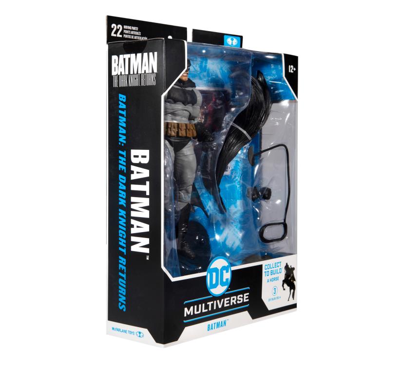 [BUNDLE] McFarlane Toys DC Batman: The Dark Knight Returns Wave 1 (Collect to Build: Batman's Horse) [with Platinum Robin]
