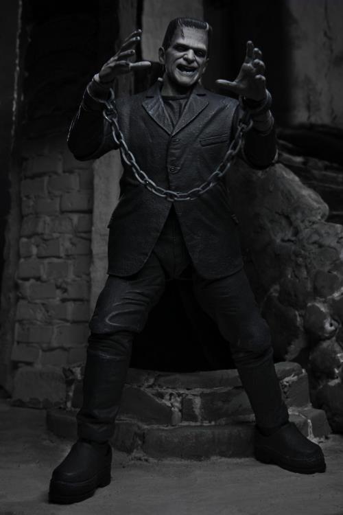Neca Ultimate Universal Monsters Frankenstein's Monster (Black and White)