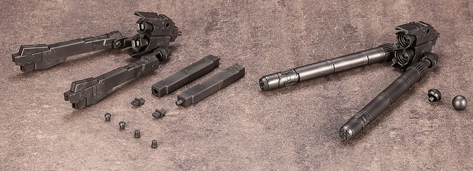 Kotobukiya MSG Mecha Supply Assortment 02 Propellant Tank Set Gunmetal Version [Model Kit]