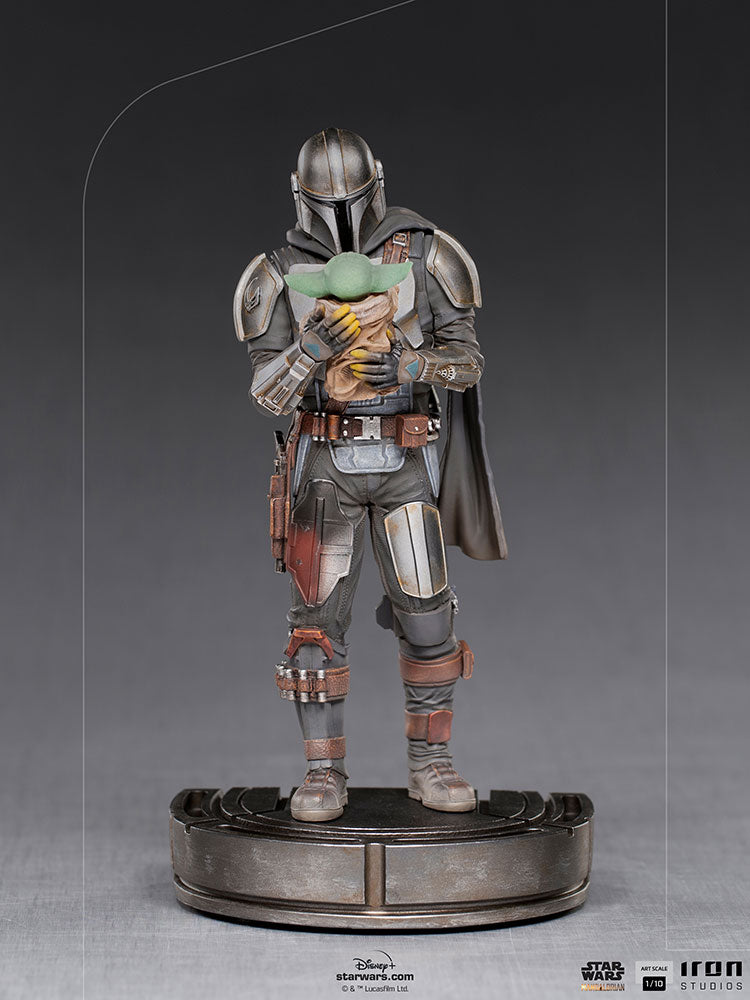 Iron Studios Art Scale 1/10 The Mandalorian | The Mandalorian with Grogu
