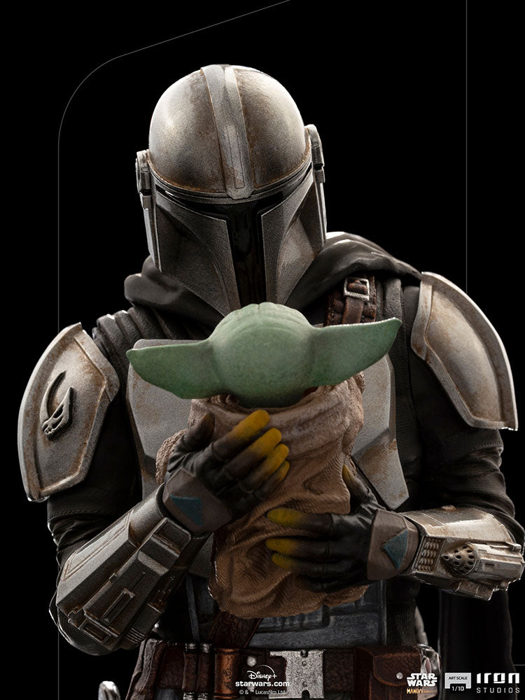 Iron Studios Art Scale 1/10 The Mandalorian | The Mandalorian with Grogu