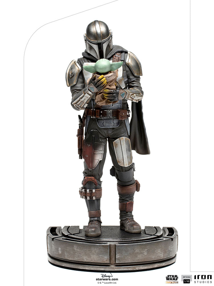 Iron Studios Art Scale 1/10 The Mandalorian | The Mandalorian with Grogu