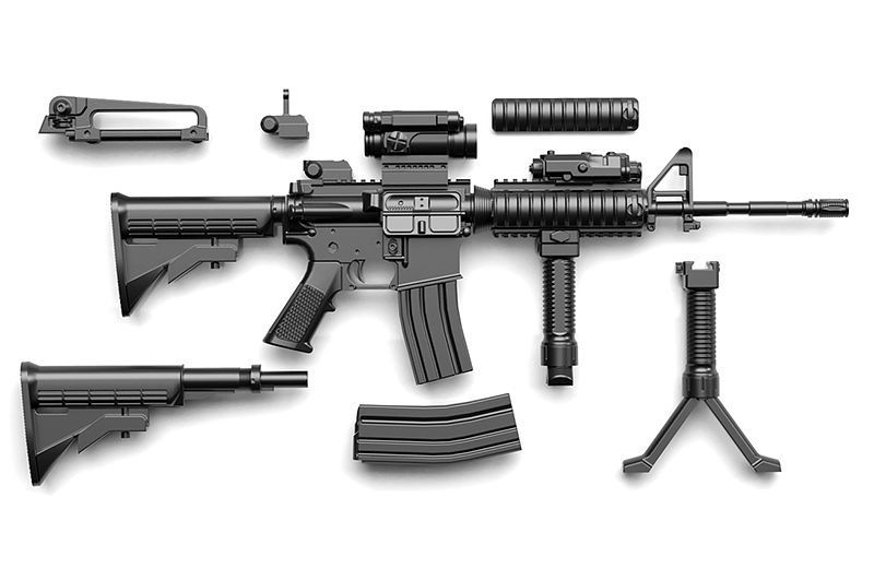 Tomytec Little Armory LA050 M4A1 Type 2.0