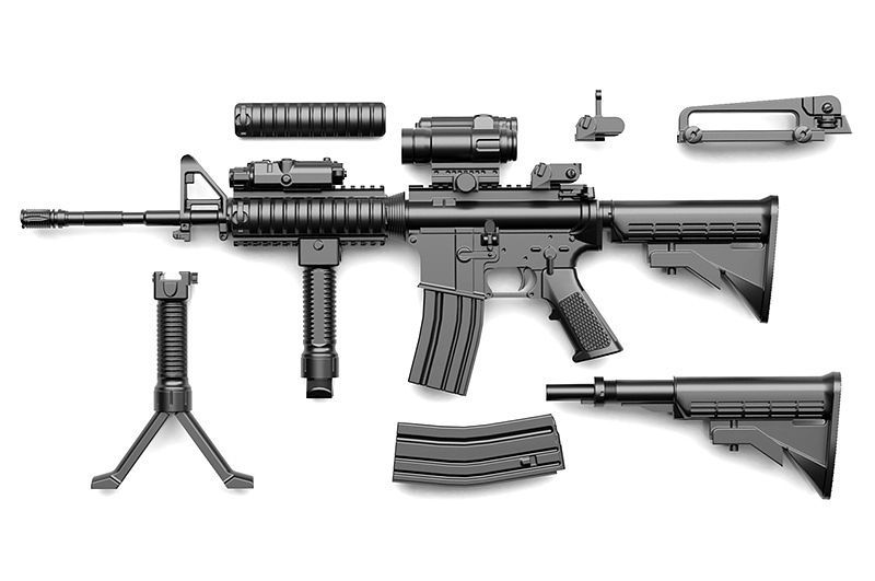 Tomytec Little Armory LA050 M4A1 Type 2.0