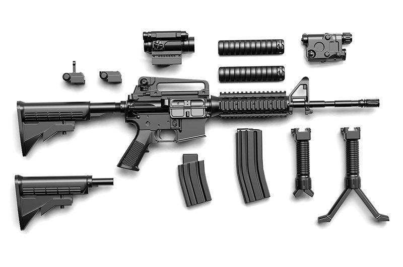 Tomytec Little Armory LA050 M4A1 Type 2.0